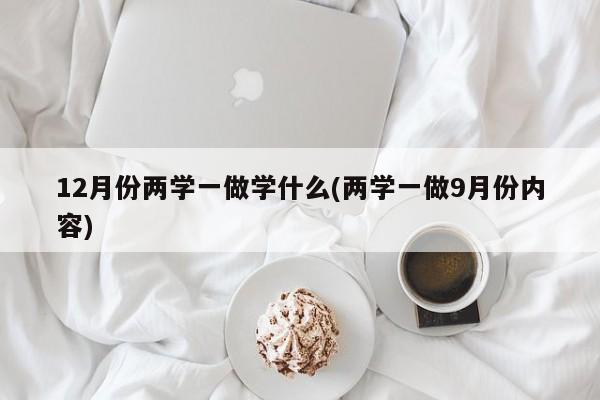 12月份两学一做学什么(两学一做9月份内容)