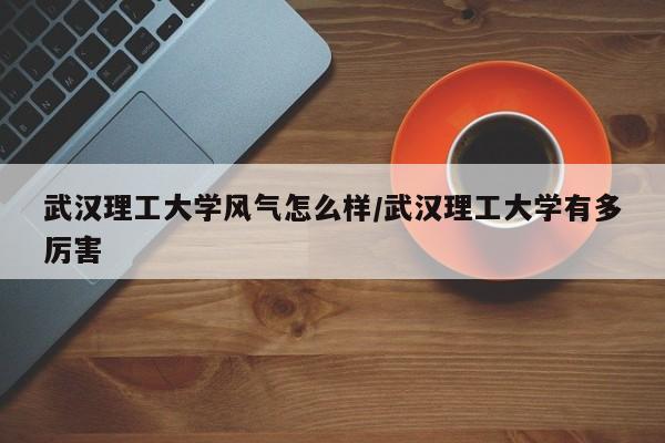 武汉理工大学风气怎么样/武汉理工大学有多厉害